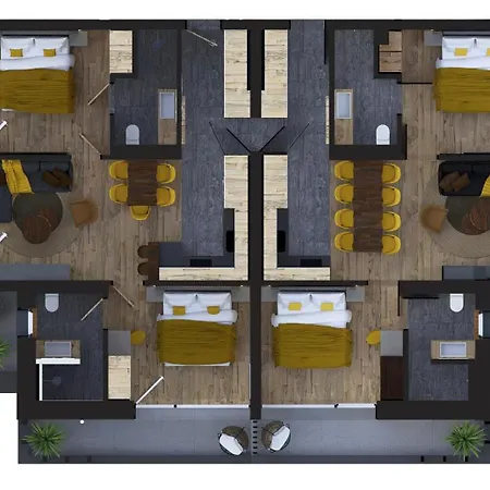 Goldjuwel - Luxury With Private アパートホテル ゴールデック