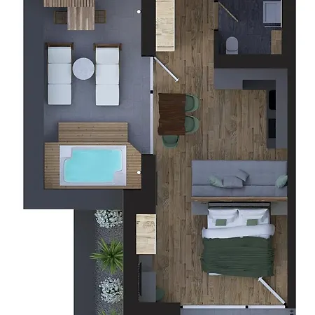 Goldjuwel - Luxury With Private Aparthotel Goldegg