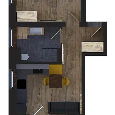 מלון דירות Goldjuwel - Luxury With Private גולדג