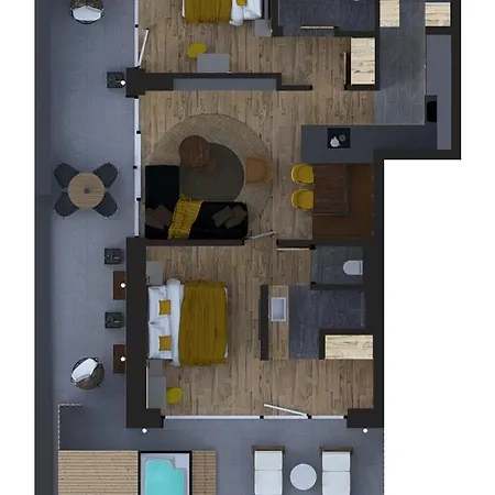 Goldjuwel - Luxury With Private 公寓式酒店 戈尔德格